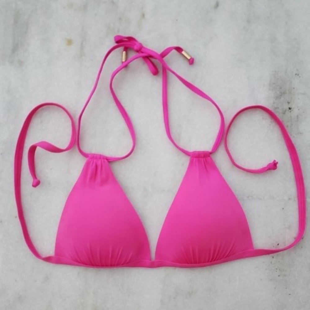 Voda Swim Double String top size small, PINK